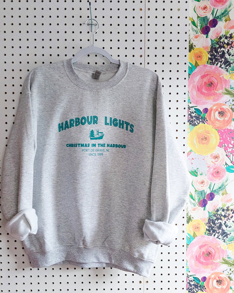 Port de Grave Harbour Lights Unisex Crewneck