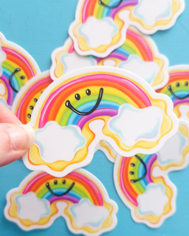 Best Kind Rainbow Shortbread Sticker