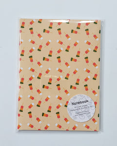 Hors D'Oeuvres "baydervs" Lined Notebook