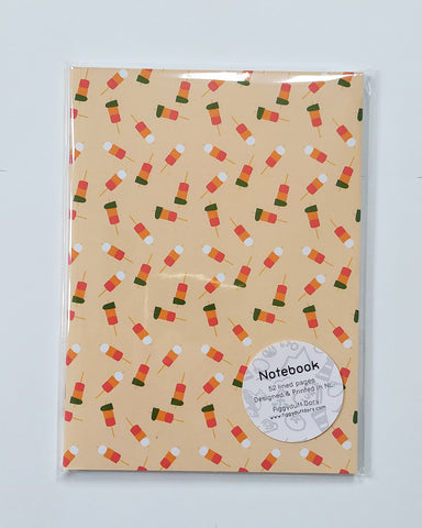 Christmas Hors D'Oeuvres "baydervs" Lined Notebook