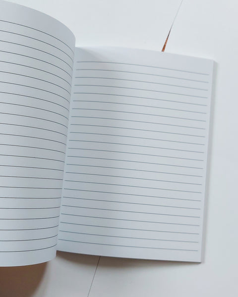 Moon Mist Ice Cream Lined Notebook