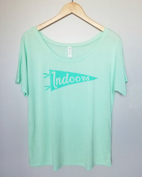 Indoors Pennant Relaxed Ladies Tee