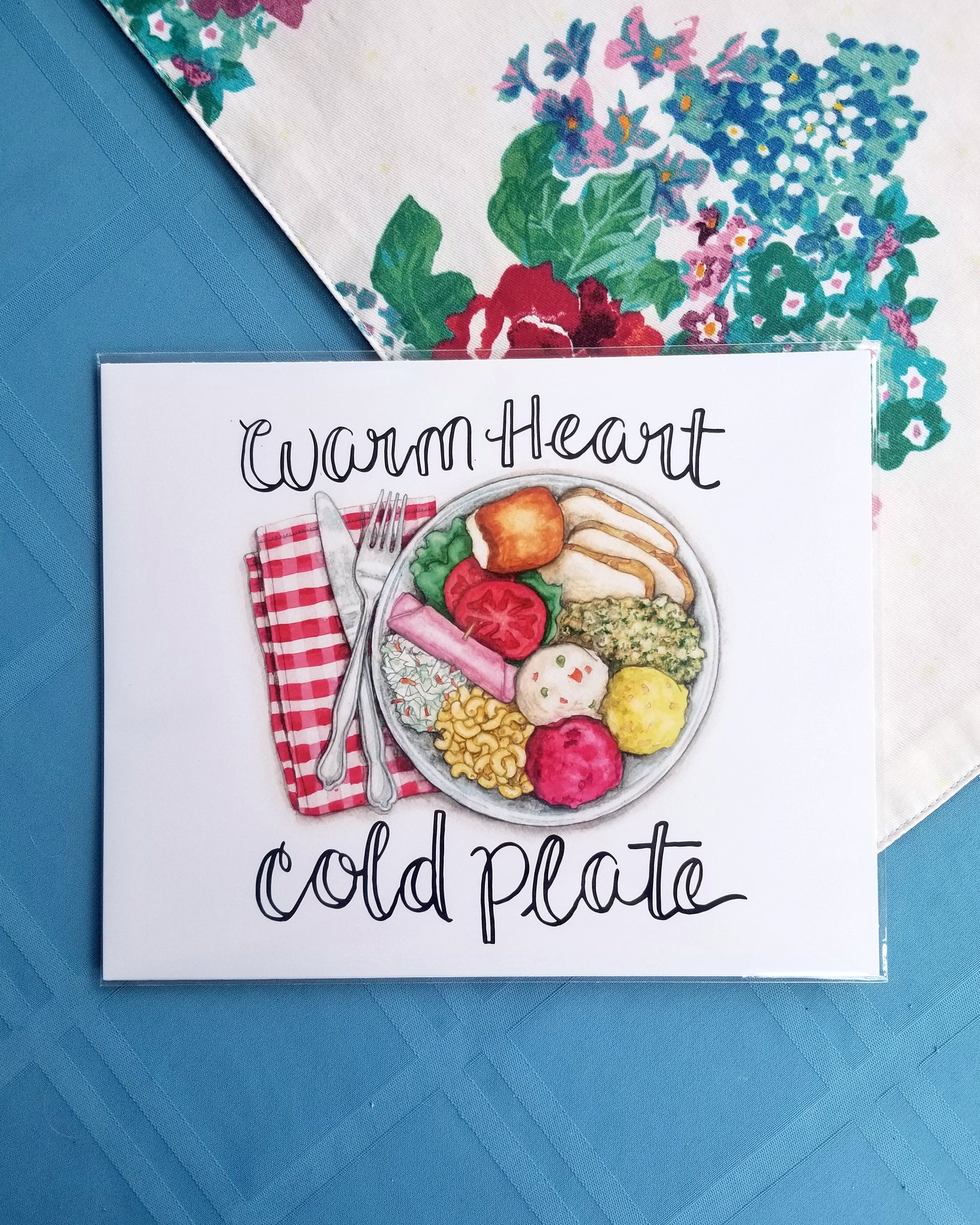 Cold Plate Art Print