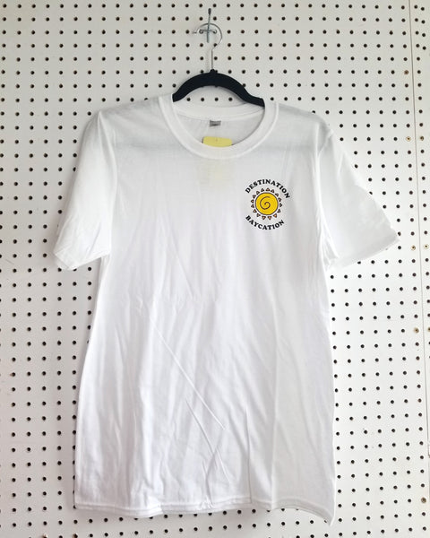 Destination Baycation Unisex Tee