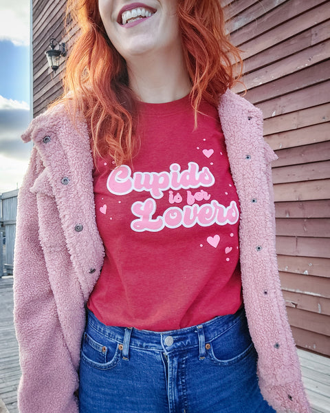 Cupids is For Lovers Unisex Tee