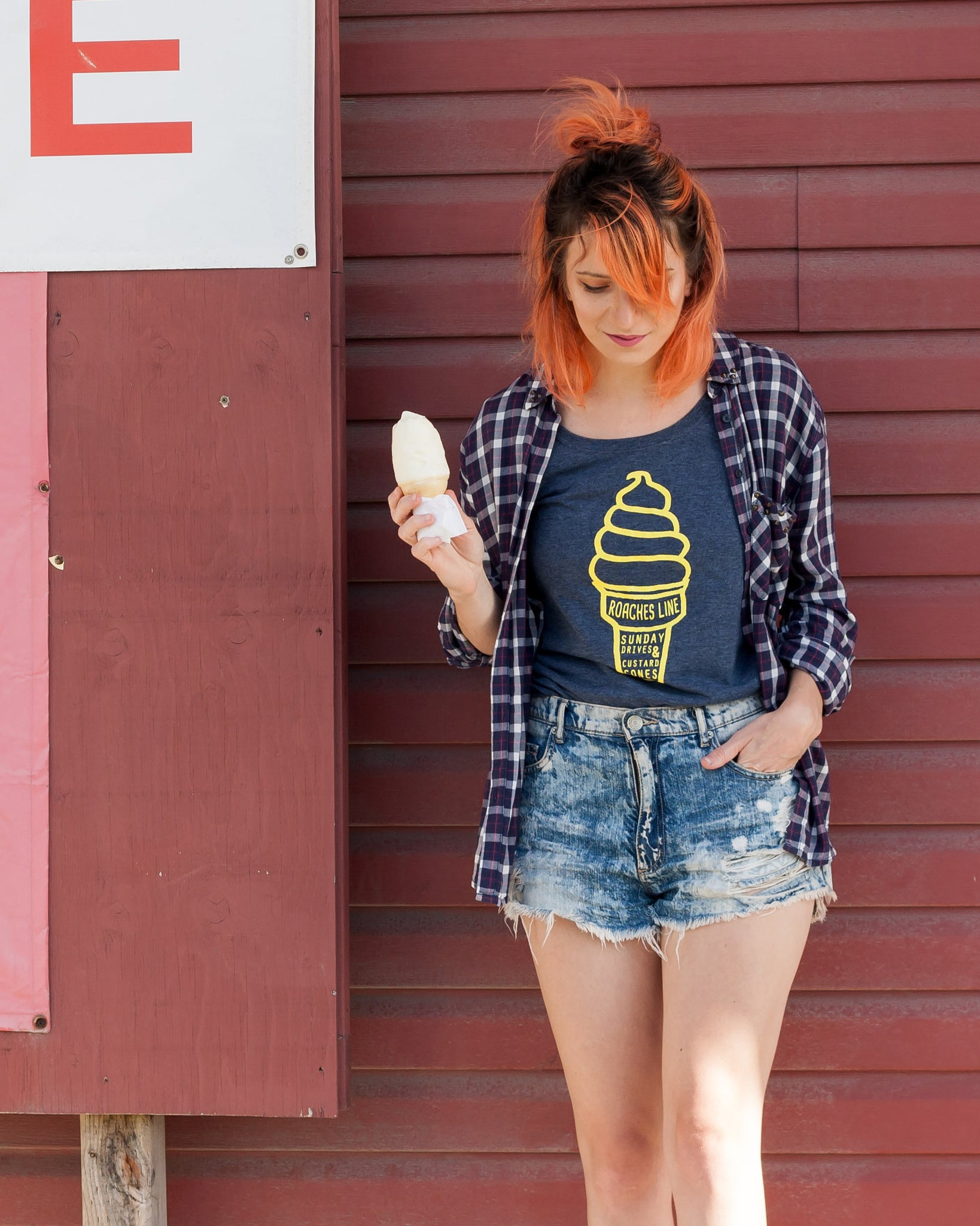 Custard Cone Ladies Tee